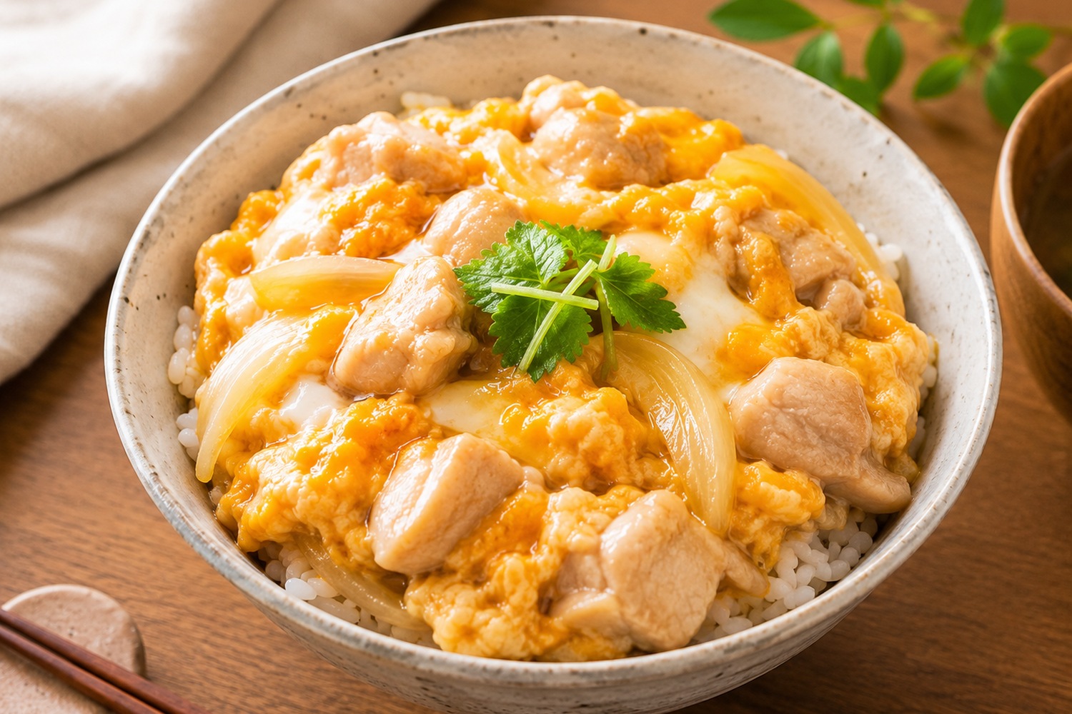 10分でできる簡単親子丼
